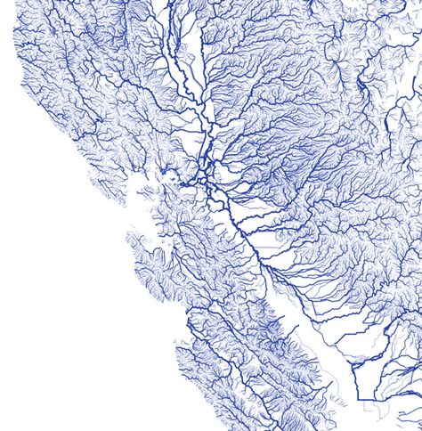 Map of every river in US River Map, Architecture Mapping, Art Culture, Map Design, Software Engineer, The Map, Data Visualization, Map Art, In America