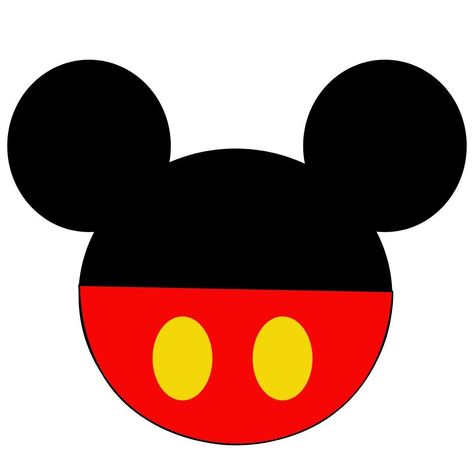 Mickey Mouse Logo, Mickey Mouse Template Free Printables, Mickey Mouse Svg Free Cricut, Mickey Mouse Svg, Mickey Mouse Drawing, Mickey Mouse Template, Minnie Mouse Template, Mickey Mouse Png, Mickey Mouse Printables