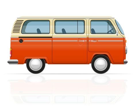 Minivan, Mini Van, Vector Art, Vector Free, Vector Illustration, Royalty Free, For Free, Clip Art, Van