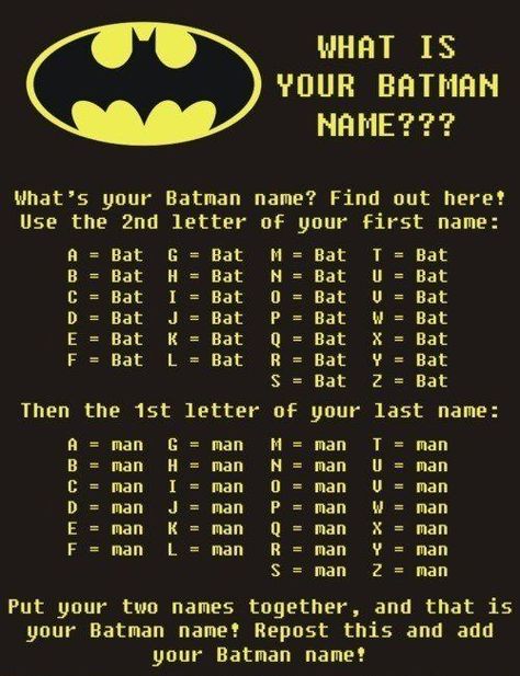 Batman Name, Character Name Generator, Villain Names, Ryu Street Fighter, The Batcave, Bizarre Pictures, Tag Yourself, What's Your Name, I Am Batman