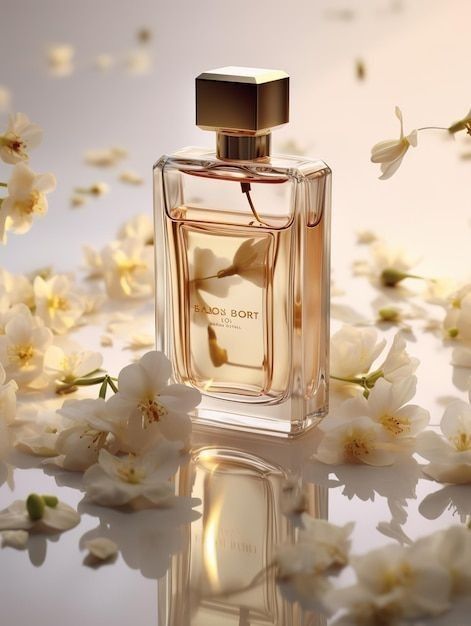 Flower Perfume Photography, Product Photography With Flowers, Parfume Photoshoot Ideas, Perfume Photoshoot Ideas, Perfume Marketing, Perfume Product Photography, Perfume Photography Ideas, Luxury Perfume Packaging, Perfume Photoshoot