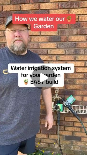 Tara Clark on Instagram: "Water Irrigation System @rainbirdcorp #gardening #wateringplants #rainbird #savewater #howtogarden #plants #organic" Automated Watering System, Water System For Garden, Water Irrigation System, Irrigation System Diy, Water Irrigation, Irrigation Systems, Rain Bird, June 1, Irrigation System