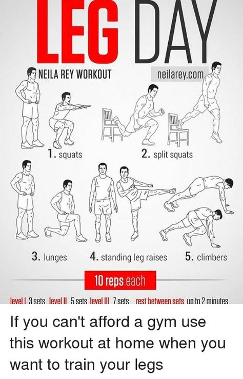 Home Leg Workout Men, Leg Workouts At Home, Standing Leg Raises, Best Leg Workouts, Neila Rey Workout, Leg Workouts For Men, Killer Leg Workouts, Best Leg Workout, Leg Workout At Home