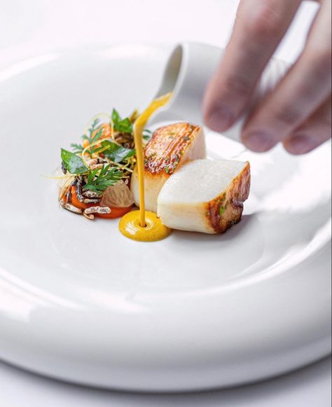 Gastronomic Food, Fine Dining Plating, Art Of Plating, Roasted Root Veggies, Gourmet Food Plating, Fine Dining Recipes, The Isle Of Skye, Chef Recipes, Isle Of Skye