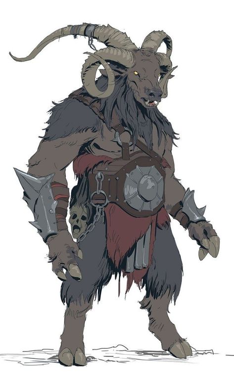 Medieval Creatures Art, Minatour Art, Minatour Character Art, Minotaur Concept Art, Minotaur Character Art, Minotaur Character Design, Dnd Satyr, Minotaur Art, Monsters Rpg