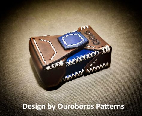 my #etsy shop: Cigar box - DIY - Leather Pattern PDF https://etsy.me/3DktssV #leatherworking #leatherpatternpdf #diy #pattern #pdf #box #leathercraft #leatherbox #smoke Hole Puncher, Diy Handbag, Box Diy, Leather Box, Diy Box, Leather Pattern, Diy Pattern, Diy Charms, Leather Diy