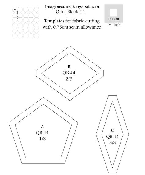 English Paper Piecing Templates, Paper Piecing Templates, Quilt Stencils, Hexie Quilts Patterns, Sewing Machine Quilting, English Paper Piecing Quilts, Quilt Block Patterns Free, Paper Pieced Quilt, Quilting Templates