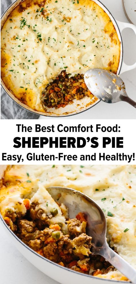 Best Shepherds Pie Recipe, Autumn Meals, Healthy Pie Recipes, Gf Dinner, Shepherd's Pie Recipe, Shepherds Pie Recipe, Comfort Food Recipes Dinners, Ground Lamb, Photo Food