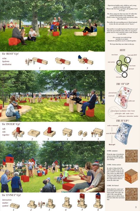 Designing more elder friendly public spaces Community Park Design, Franklin Booth, Interactive Architecture, Butterfly Park, Tie A Knot, Intuitive Design, Together Lets, Community Park, Parking Design