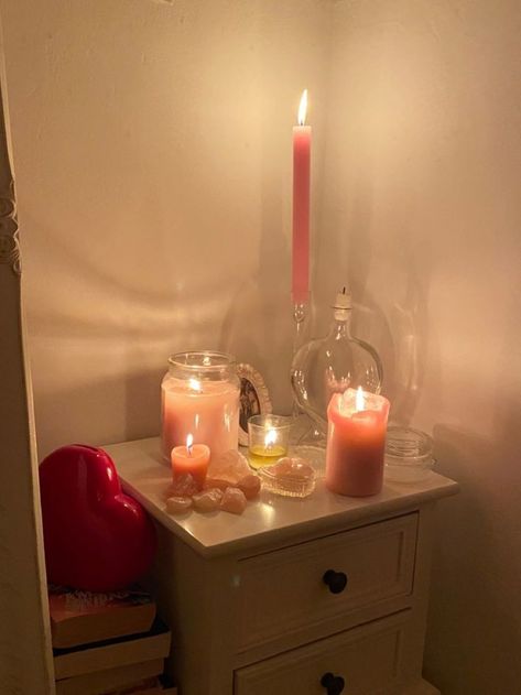 Bedroom Candles, Candle Obsession, Baby Orange, Comfy Bedroom, Pretty Candle, Cherry Baby, Candle Glow, Aesthetic Candles, Candle Aesthetic