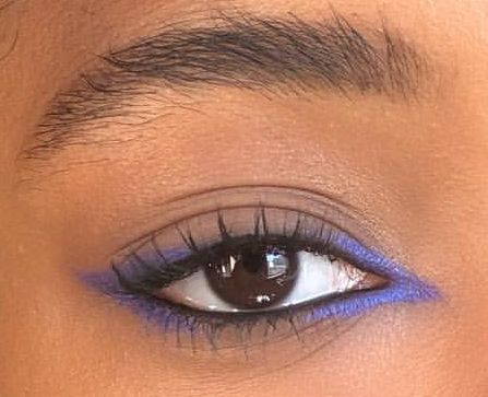 Colored Eyeliner Looks, Maquillage On Fleek, Eye Makeup Looks, Swag Makeup, Makijaż Smokey Eye, Eye Makeup Designs, Dope Makeup, Colored Eyeliner, Edgy Makeup