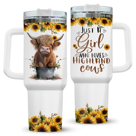 PRICES MAY VARY. 【Cow print tumbler】Our cow tumbler features delightful cow-themed designs, making it the perfect companion for those who adore these gentle creatures. Enjoy your favorite beverages with a touch of cow-inspired style wherever you go. Cow gifts, cow gifts for cow lovers women, cow lover gifts, cow birthday gifts, cow stuff. 【Insulated tumbler】The double-wall insulation technology with a vacuum seal that maintains your drink's temperature for hours. Cow coffee mug, cow travel mug, Country Cups, Cow Stuff, Tumblr Cup, Cow Tumbler, Cow Birthday, Funny Cow, Cow Gifts, Cows Funny, Christmas Gifts For Girls