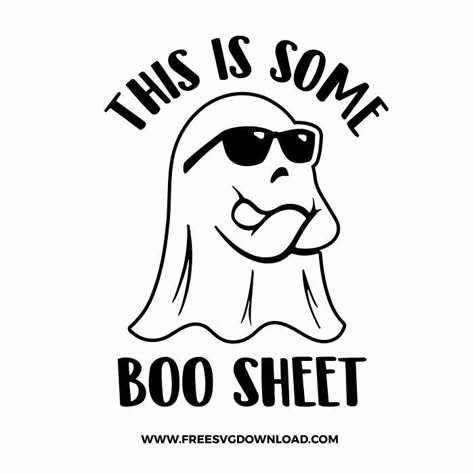 Boo Sheet Svg, Boo Sheet, Ghost Svg, Funny Ghost, Cricut Png, Svg Halloween, Ghost Halloween, Free Halloween, Halloween Svg