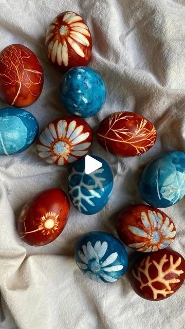 Melissa Gayle Gustafson on Instagram: "Sharing again, our favorite way to die Easter eggs. Using natural ingredients! Wildflowers that we picked from our backyard wrapped in nylons, soak and vinegar overnight with boiling water in big Costco coffee tins. This is hands-down, the most fun little Easter project and I hope you try it!

#narurallydyedeastereggs #eastereggs" Die Easter Eggs, Coffee Tin, Easter Projects, Boiling Water, Vinegar, Easter Eggs, Natural Ingredients, Wild Flowers, Easter