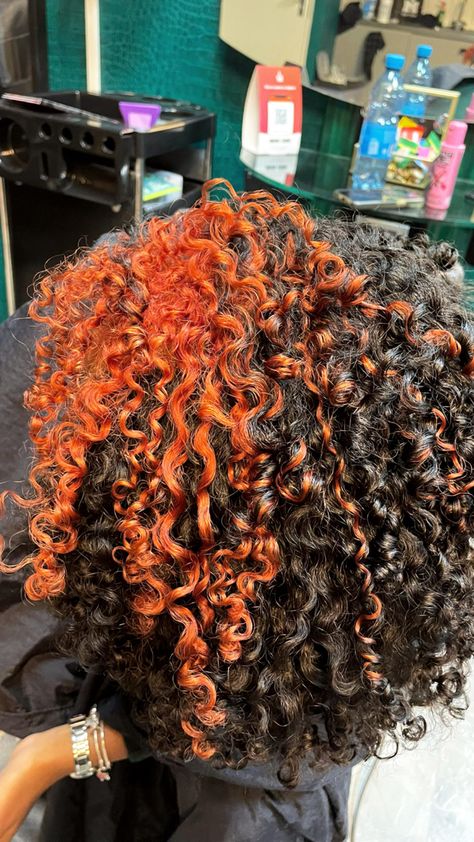 way to fineeee Natural Colors To Dye Hair, Brown Dyed Curly Hair, Ways To Dye Your Hair Ideas, Dyed Roots, Ways To Dye Your Hair, Natural Hair Journey Tips, Hair Journey Tips, Bob Hair Color, Dyed Curly Hair