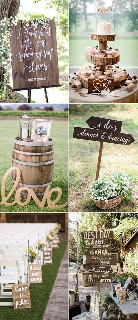 Rustic Wedding Ideas, Rustic Wedding Decorations, Rustic Country Wedding, Wedding Organization, Rustic Chic Wedding, Love Is, Rustic Wedding Decor, Romantic Weddings, Rustic Chic