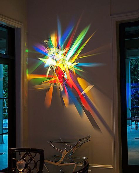 The Ten Year Itch Girlie Apartment, Street Room, Glass Art Installation, Wall Art Inspiration, Baddie Apartment Ideas, Baddie Apartment, Pinterest Room, Light Art Installation, زجاج ملون