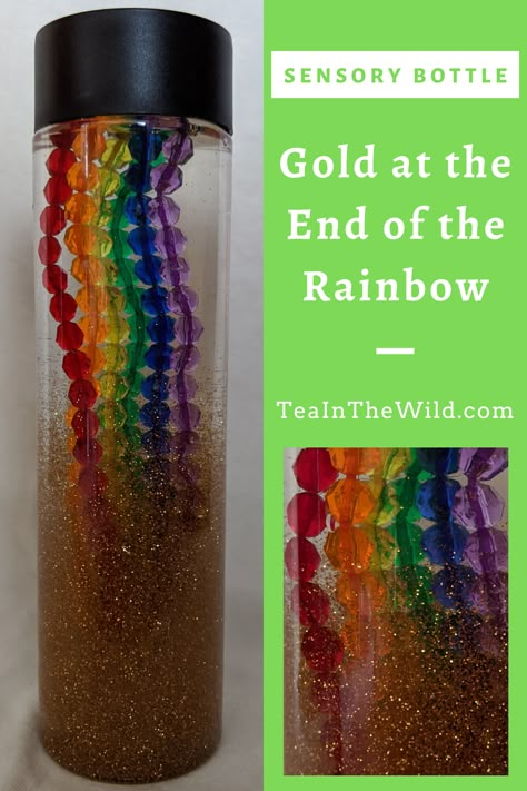 Rainbow Sensory Bottles, Sensory Bottles Preschool, Rainbow Sensory, Activities Director, Calm Down Bottle, Discovery Bottles, Sensory Bottle, Sensory Learning, Sensory Bags