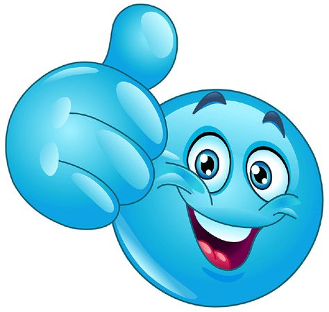 Blue Thumbs Up Smiley Thumbs Up Smiley, Faces Emoji, Frosch Illustration, Emoticon Faces, Images Emoji, Emoticons Emojis, Blue Emoji, Emoji Symbols, Thumb Up