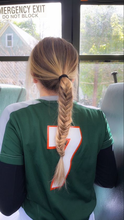 Tennis Hairstyles, Football Hairstyles, Tennis Hair, Cute Volleyball Hairstyles, Softball Hair, Soccer Hairstyles, Volleyball Hair, Soccer Hair, Track Hairstyles