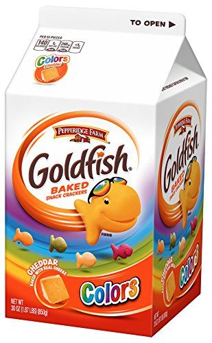 Goldfish Colors, Amazon Snacks, Driscolls Berries, Goldfish Snack, Fish Printables, American Sweets, Snack Crackers, Lego Coloring, Fish Snacks