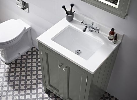 Hampton Furniture, White Worktop, Roper Rhodes, Basin Unit, Victorian Bathroom, Shower Fittings, Basin Vanity Unit, Bathroom Units, Bathroom Vanity Units