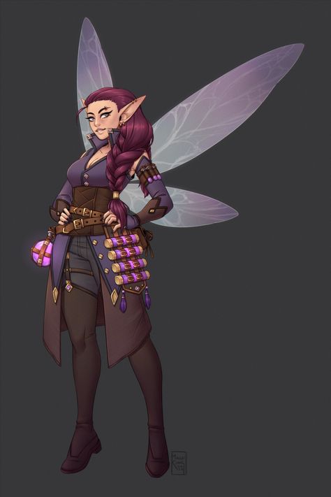 Dnd Fairy Art, Female Fairy Character Design, Fairy Wizard Dnd, Fairy Dnd Character Art, Fey Character Design, Fey Dnd, Dnd World, Fairy Character Design, Dnd Fairy