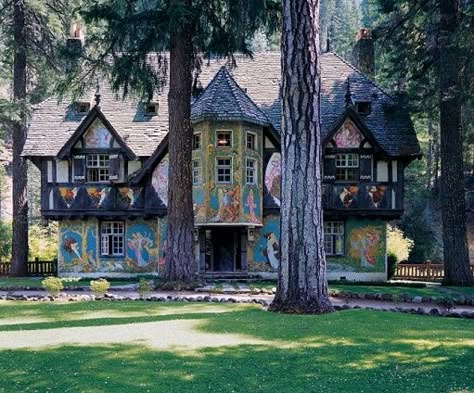 Private Views: Inside the World's Greatest Homes | Architectural Digest Julia Morgan, Willy Pogany, Marion Davies, William Randolph Hearst, Storybook Homes, Hearst Castle, Timberlands, Unique Homes, English Cottage