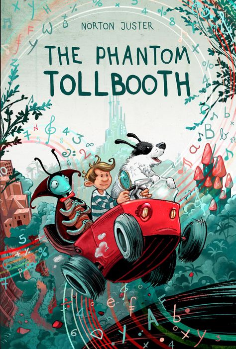 The Phantom Tollbooth on Behance Phantom Tollbooth, The Phantom Tollbooth, Black And White Illustrations, Fairy Tales For Kids, American Illustration, Book Cover Illustration, Fairy Tale Books, Cover Illustration, Picture Books Illustration