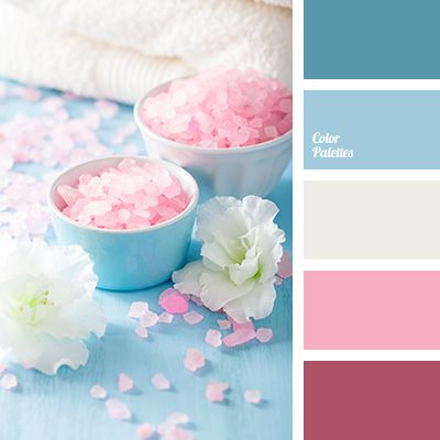 Color Palette 4009 inspires you to decorate your house, flat, bedroom, kitchen, living room, bathroom and even wedding with our color ideas. Color Schemes Colour Palettes, Color Palette Pink, Blue Colour Palette, Color Palette Design, Color Balance, Colour Board, Colour Schemes, Color Pallets, Color Swatches