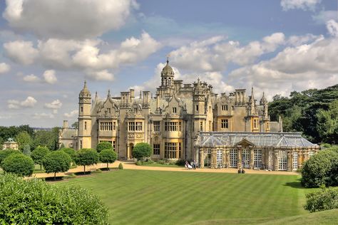 Harlaxton Manor, Castle England, Lincolnshire England, Victorian Manor, Bletchley Park, English Manor Houses, Castle Mansion, Castle Aesthetic, Stately Homes