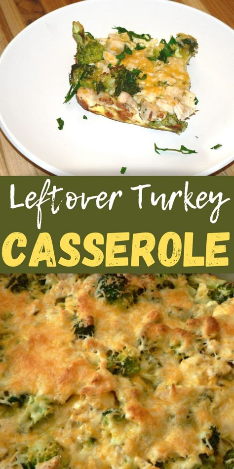 Leftover Turkey Leftover Turkey Breast, Casserole Gluten Free, Turkey Casserole Recipes Leftover, Turkey Casserole Recipe, Keto Turkey, Greek Grilled Chicken, Leftover Turkey Casserole, Leftover Casserole, Turkey Casserole