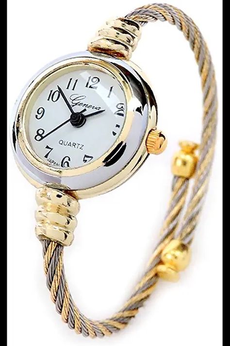 2Tone Gold Silver Cable Band Ladies Bangle Cuff Watch

Amazon'sChoicefor "ladies bangle watches" Watch Women's Classy, Ladies Bangles, Fancy Watches, Resin Bracelet, Bangle Watches, Cuff Watch, Wrist Wear, Hand Watch, Fossil Watches