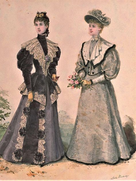 1870 Fashion Plate, 1910s Fashion Plates, 1890 Fashion Plate, La Belle Epoque Fashion, 1890s Fashion Plates, 1893 Fashion, 1900 Fashion Plate, 1901 Fashion, 1890 Fashion