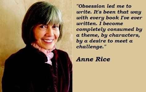 Anne Rice Quotes, Rice Quotes, Ann Rice, Gothic Fiction, The Vampire Chronicles, Anne Rice, On Writing, Mixed Emotions, Book Writer