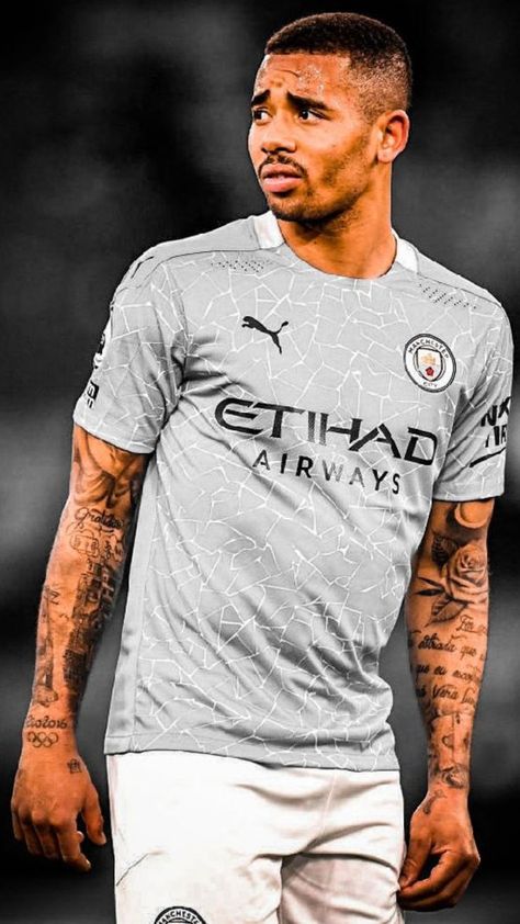 Brazil Striker 🇧🇷 Gabriel Jesus, Manchester City, Football Players, Premier League, Manchester, Jesus, Football, American Football