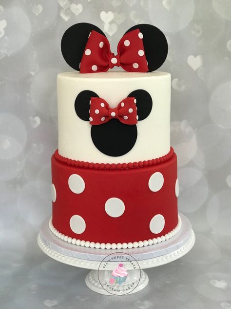 Minnie Mouse birthday Cake Birthday Themes Minnie Mouse, Mickey Minnie Mouse Cake, Minnie Mouse Cake For 2nd Birthday, Minnie Mouse Themed Cake, Mickey Minnie Mouse Birthday Theme, Mickey And Minnie Mouse Birthday Cake, Twoodles Birthday Cake, Birthday Cake Minnie Mouse, Mickey And Minnie Mouse Cake