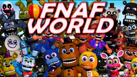 FNaF World by realscawthon - Game Jolt Scott Cawthon, Fnaf 1, Freddy Fazbear, School Games, Anime Fnaf, Pokemon Games, Cool Pokemon, All Games, Free Online Games