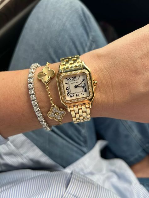 Panthère de Cartier medium 27mm … curated on LTK Eid Looks, Cartier Panthere, Accesories Jewelry, Bracelet Stack, Cartier, Jewelry Box, I Shop, The Originals, Quick Saves