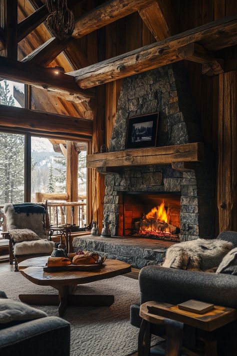 "🏔️🎿 Discover the ultimate ski adventure in the French Alps! Swipe through our carousel for the best slopes, cozy chalets, and après-ski spots in one of the world’s top skiing destinations. ⛷️✨ #FrenchAlps #SkiAdventure #WinterFun" Ralph Lauren Ski Lodge, Ski Resort Interior Design, Small Ski Chalet Interior, Chalet Moodboard, Ski Cabin Interior, Chalet Aesthetic, Ski Lodge Interior, Alps Chalet, Ski Chalet Interior