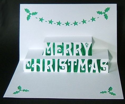 With the christmas season fast approaching, here we have decided to get into the festive spirit early by collating a list of pop-up christmas cards! The clever designs and complex mechanisms in the… Pop Up Christmas Cards, Christmas Cards 2017, Popup Cards, Christmas Card Sayings, Pop Up Card Templates, Christmas Pops, Card Svg, Merry Christmas Images, Card Templates Free