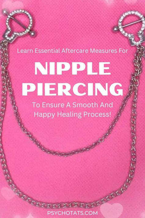 Nipple Piercing Aftercare Nose Piercing Bump, Piercing Bump, Piercing Aftercare, Types Of Piercings, Septum Clicker, Light Weight Jewelry, Cotton Bras, Not Afraid, Healing Process