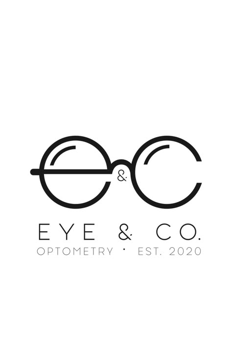 Optometry Logo Design, Glasses Logo Design Ideas, Optical Shop Logo, Optician Logo, Optometry Logo, Brand Identity Design Layout, Optic Logo, Eyewear Shop Design, Optician Marketing