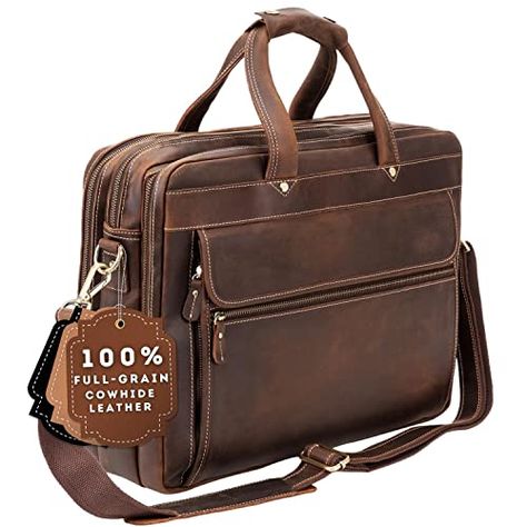 Leather Laptop Bag For Men, Mens Work Bags, Business Bags Men, Leather Computer Bag, Leather Briefcase Men, Best Leather, Laptop Messenger Bags, Laptop Briefcase, Computer Bag