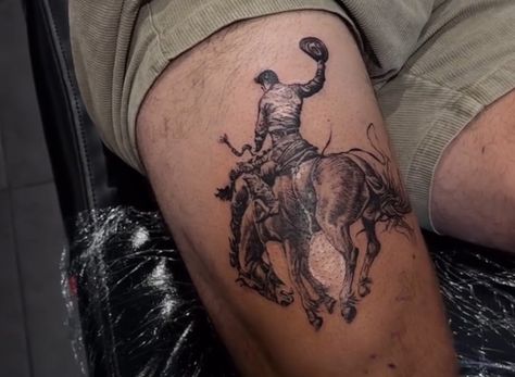 Bucking Bronco Tattoo, Bronco Tattoo, Bucking Bronco, Tattoos