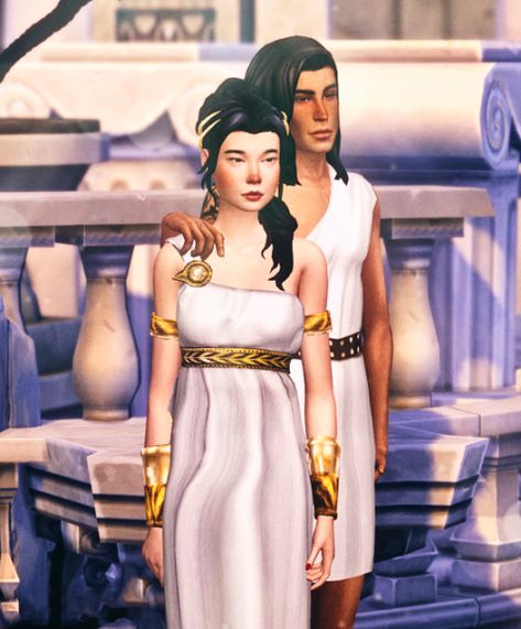 Sims 4 Toga, Sims 4 Greek Cc, Medieval Apocalypse, Sims 4 Couple Poses, Sims 4 Decades Challenge, Cc Clothes, Hair Dress, Next Top Model, Dress Hairstyles