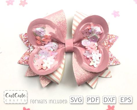 CutCuteCrafts - Etsy Australia Cricut Explore Air Projects, Bow Svg, Bow Ideas, Bow Template, Felt Bows, Glitter Canvas, Bow Pattern, Head Bands, Ribbon Hair Bows