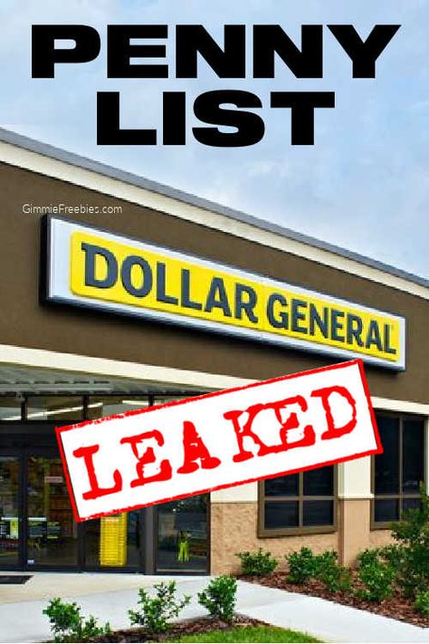 Penny Shopping At Dollar General, My List Of Saved Pins, Penny List Dollar General, Dollar General Penny Items 2023, Dollar General Penny Items, Dollar General Couponing, Aarp Discounts, Senior Citizen Discounts, Dollar General Store