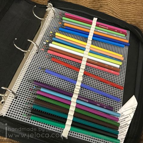 Easy Custom Marker / Colored Pencil Holders DIY | Pen Storage Ideas, Diy Marker Holder, Diy Marker Storage, Colored Pencil Storage, Colored Pencil Holder, Diy Pencil Holder, Types Of Pencils, Diy Marker, Art Supplies Storage