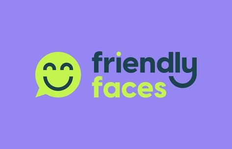 Friendly Faces App | Visual Identity :: Behance Friendly Logo Design, App Brand Identity, Genz Brand Identity, Podcast Aesthetic Logo, School Brand Identity, Podcast Visual Identity, Education Brand Identity, Podcast Brand Identity, Podcast Branding